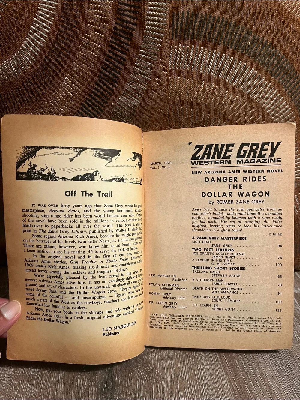 Zane Grey western magazine